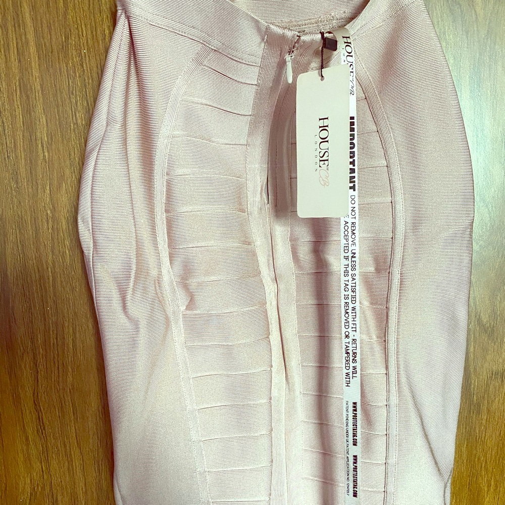 Bandage rose gold Pencil skirt